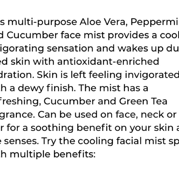 Mario Badescu Facial Spray with Aloe, Cucumber and Green Tea Brand New 8 oz - Picture 7 of 10